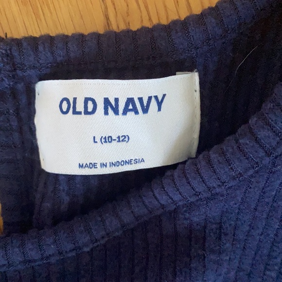 Old Navy ribbed jumpsuit navy; so soft - Picture 2 of 7